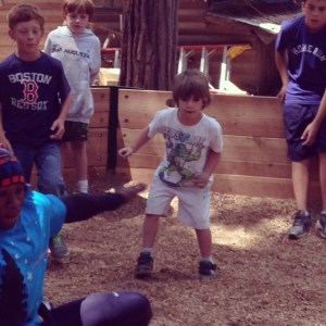 Even ninjas play Ga-ga